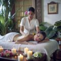 woman is laying bed with flower her hair e1749036856103